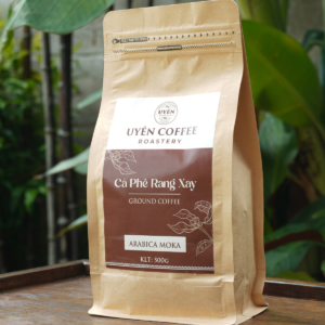 Cà Phê Arabica Moka - Rang Mộc Nguyên Chất 1