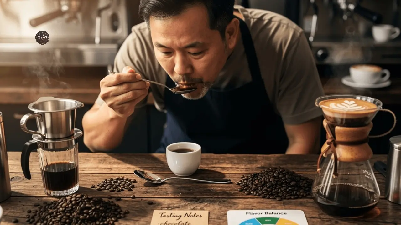 Cách Đánh Giá Hương Vị Cà Phê Muối