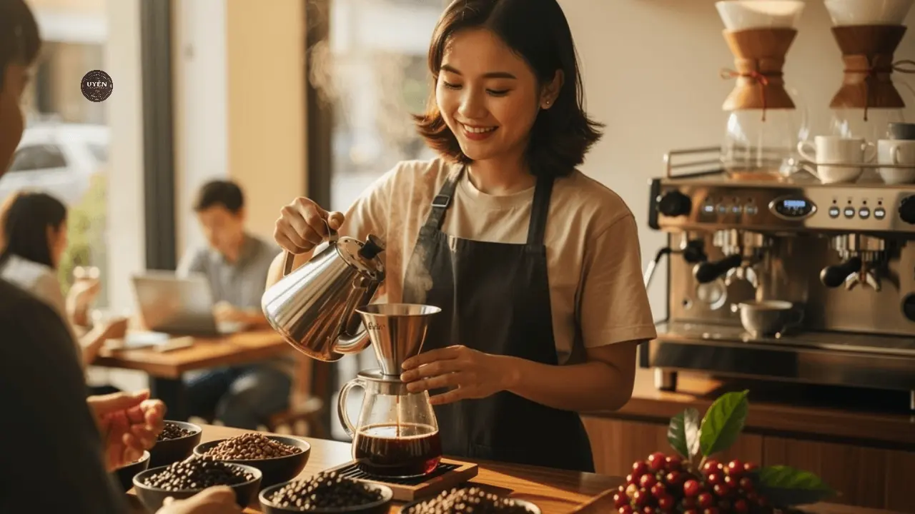 Quán cà phê yên tĩnh lý tưởng để làm việc tại Hà Nội