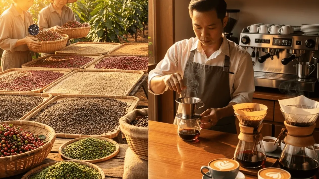 Quy Trình Chế Biến Hạt Cà Phê