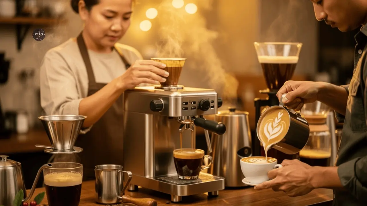Quy Trình Pha Chế Theo Các Phương Pháp Khác Nhau