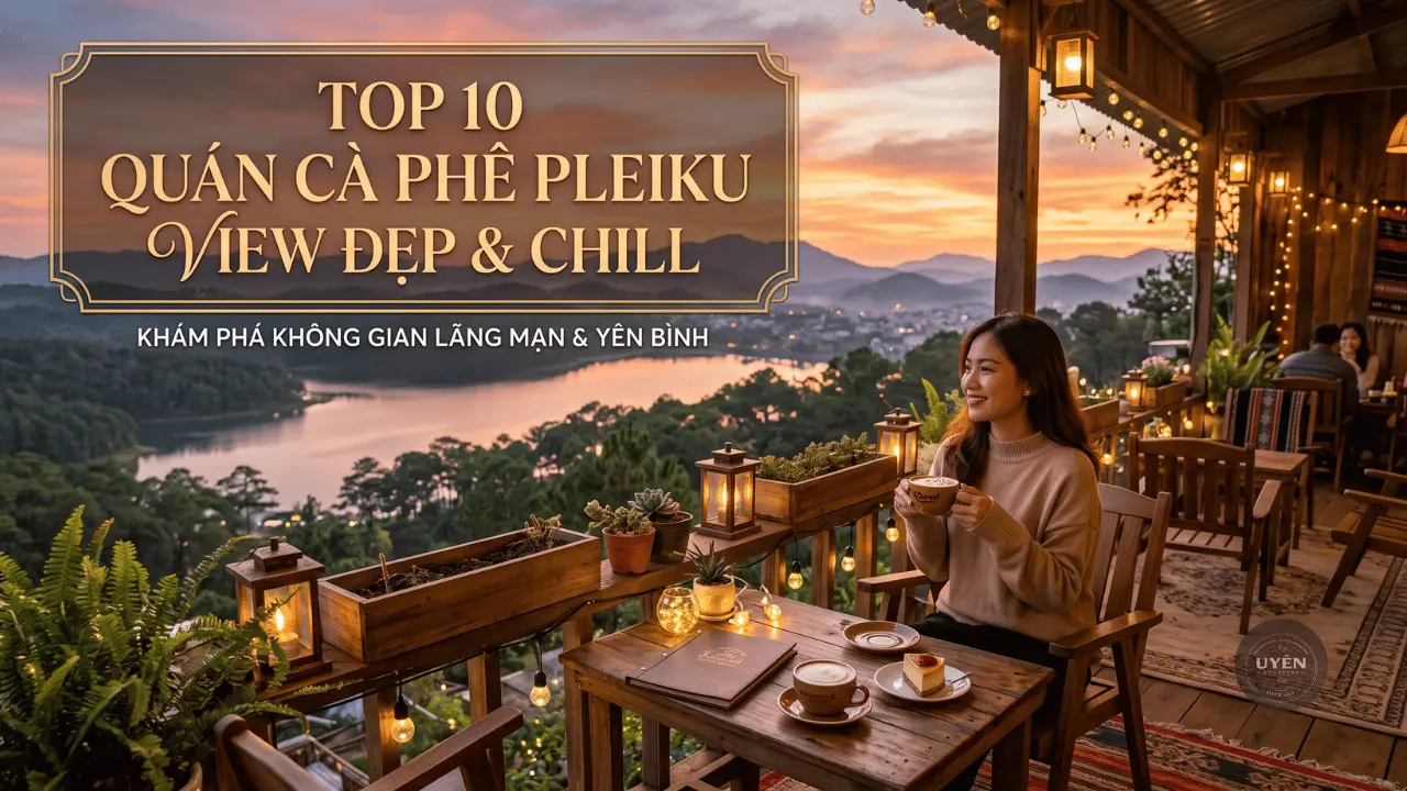 top 10 quán cà phê pleiku view đẹp & chill
