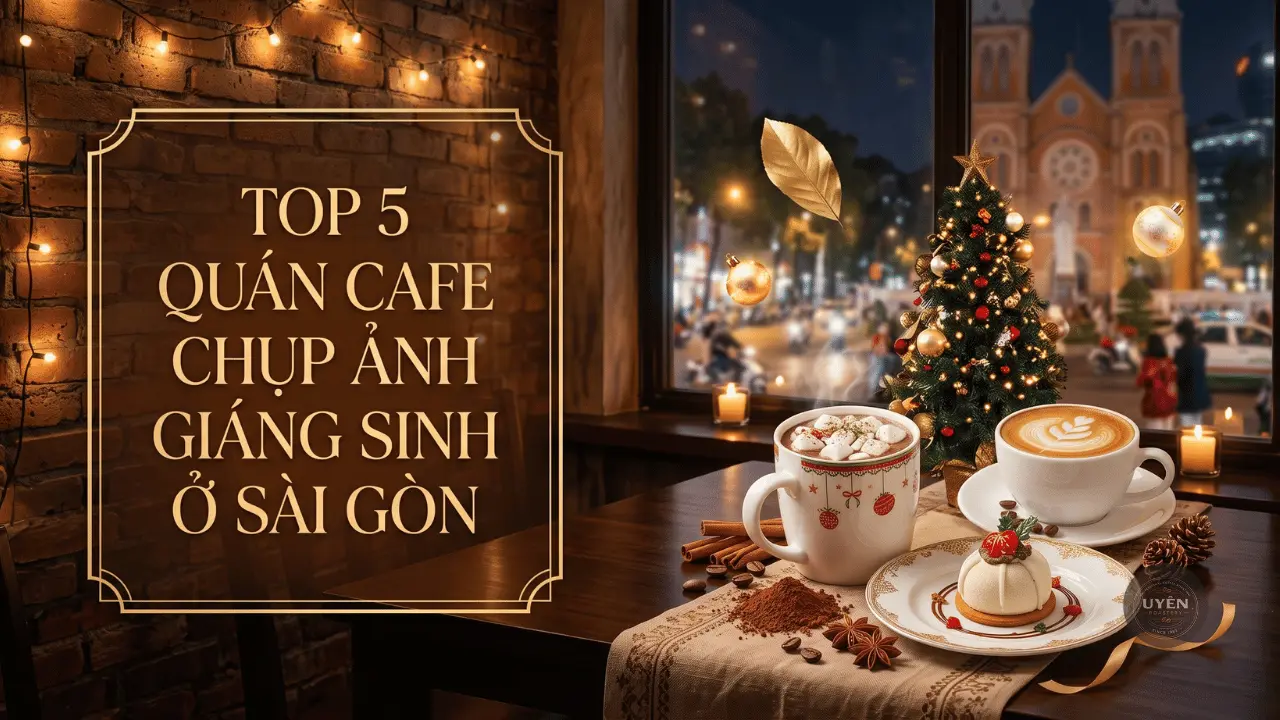 top 5 quán cafe chụp ảnh giáng sinh