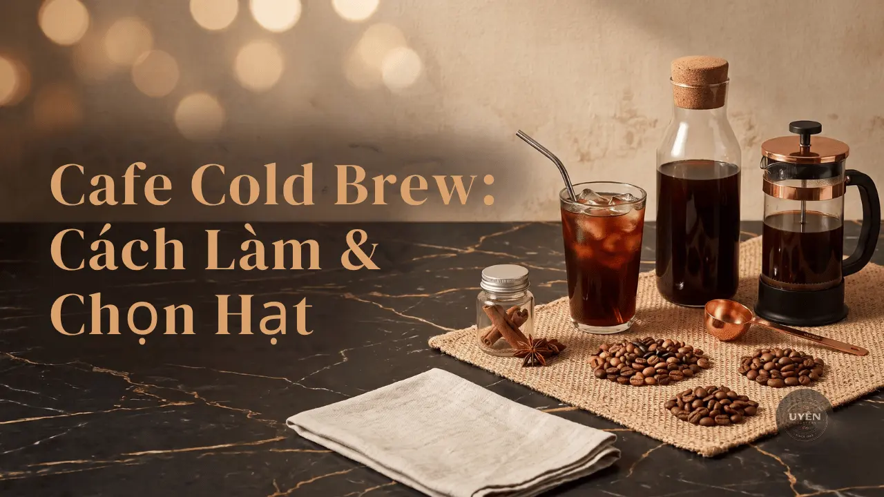 Cafe Cold Brew_ Cách Làm & Chọn Hạt