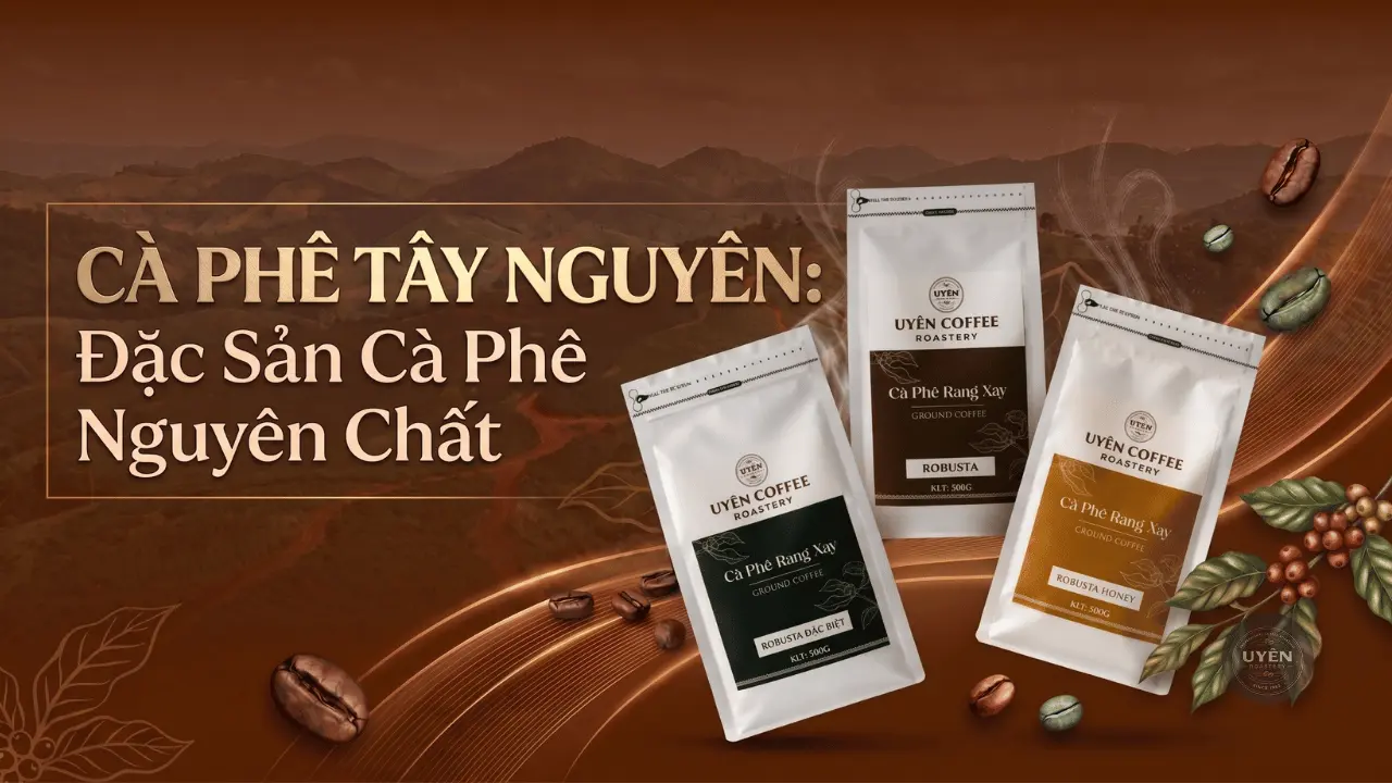 cà phê tây nguyên nguyên chất