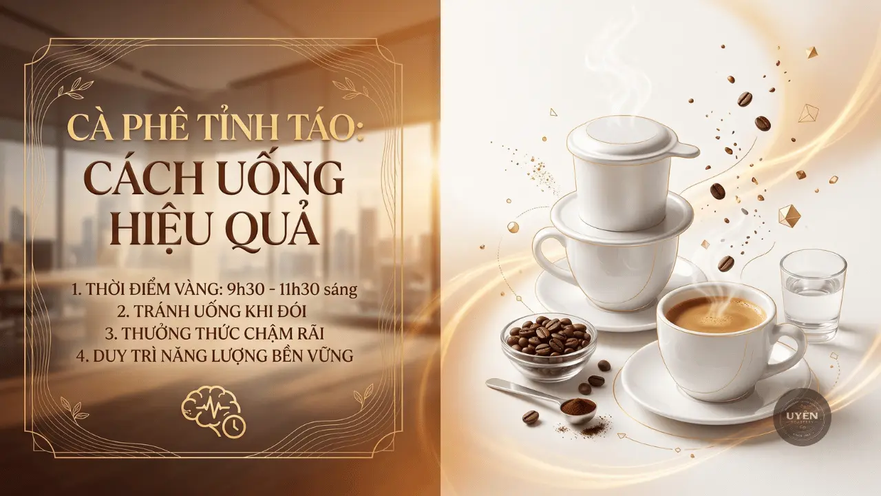 cà phê uống tỉnh táo hiệu quả