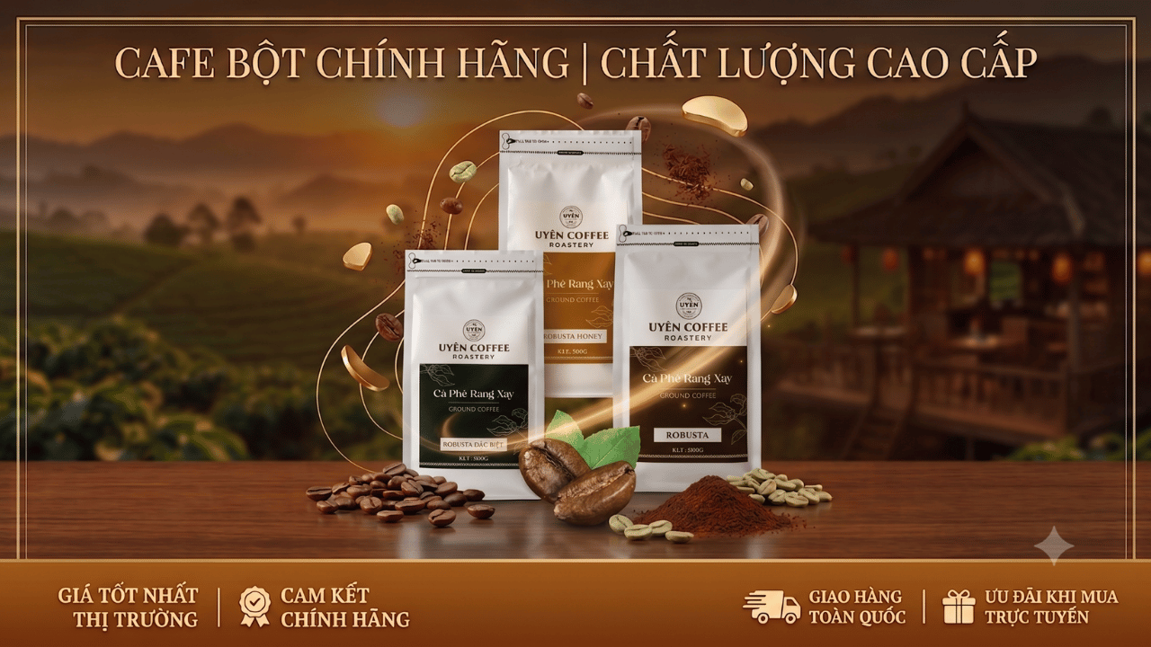 cafe bột chính hãng
