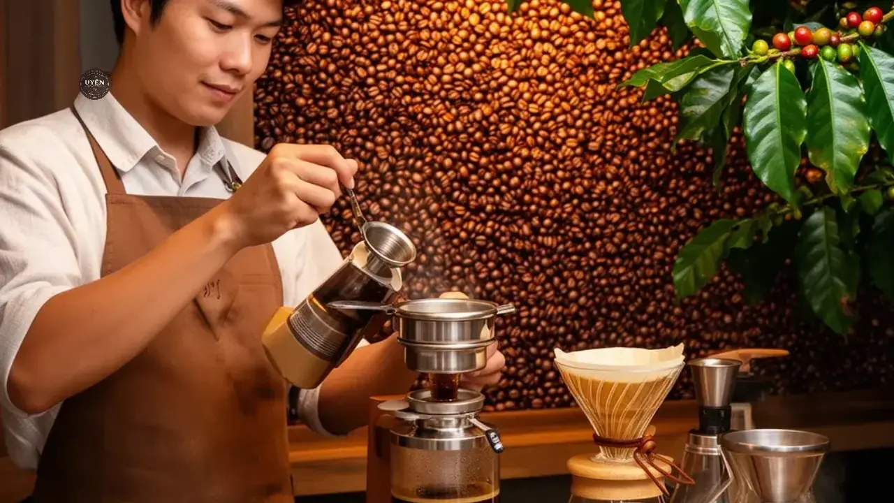 Cà phê culi với hạt độc đáo, nổi bật trên thị trường.