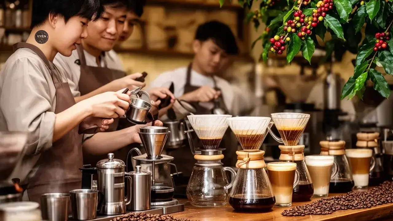 Cà phê hạt nguyên chất thơm ngon và đậm đà hương vị tuyệt vời