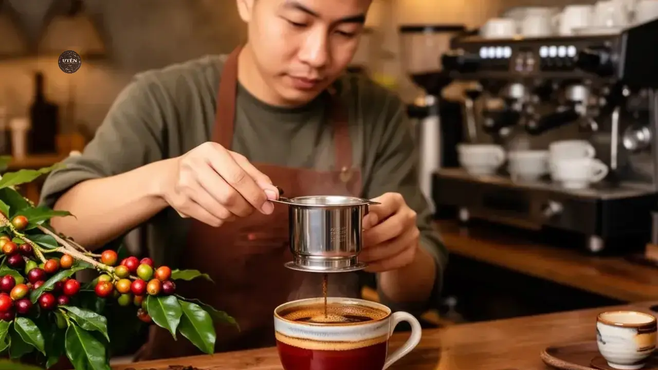 Cà phê Tây Nguyên nguyên chất với hương vị đặc trưng và thơm ngon