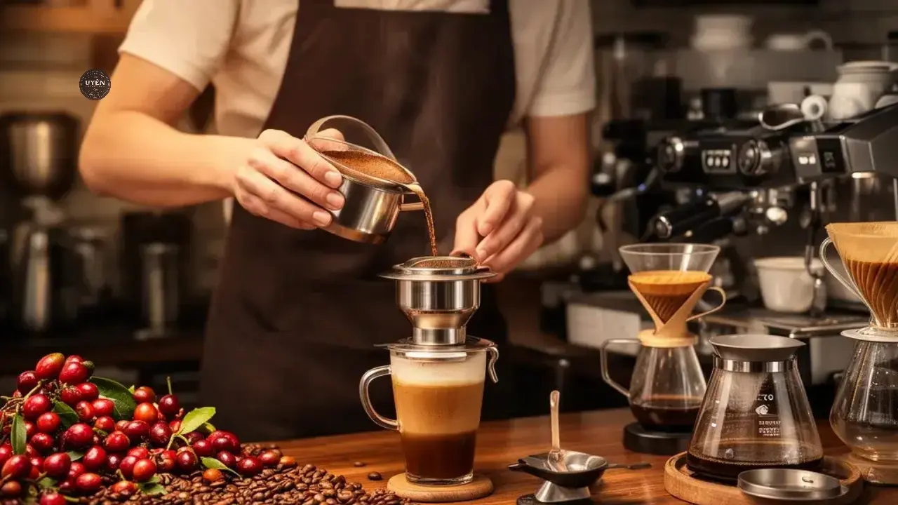 Hình ảnh cafe bột nguyên chất, thơm ngon cho những tín đồ cà phê
