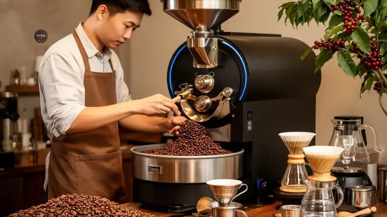 Dịch vụ rang xay cà phê với quy trình chuyên nghiệp và hiệu quả