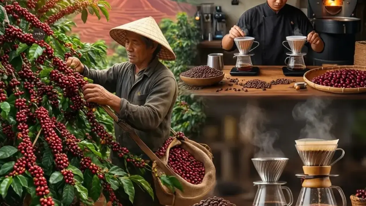 Cà Phê Gia Lai: Hương Vị Đặc Sản & Khác Biệt Quy trình chế biến cà phê Gia Lai: Nâng tầm hương vị nguyên bản