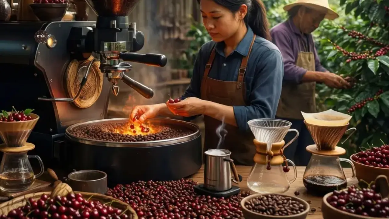 Quy Trình Chế Biến Cà Phê Nguyên Chất Từ Hạt Đến Bột