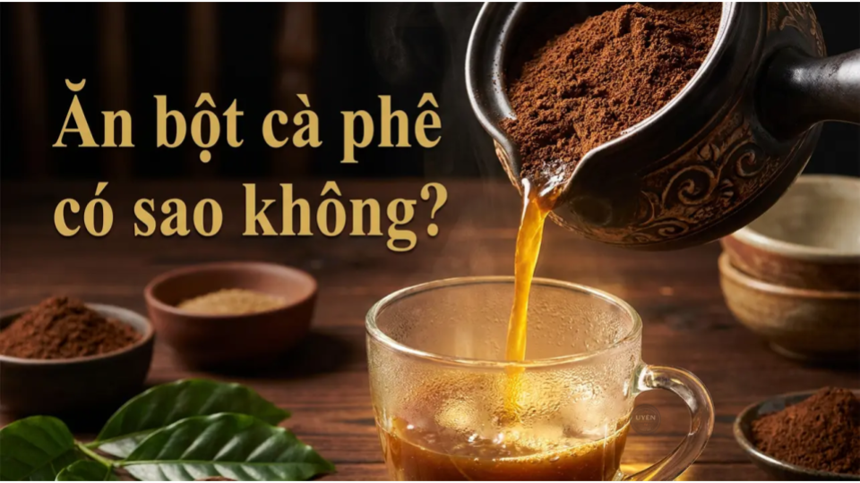 Bột cà phê mang lại lợi ích cho sức khỏe như thể nào?