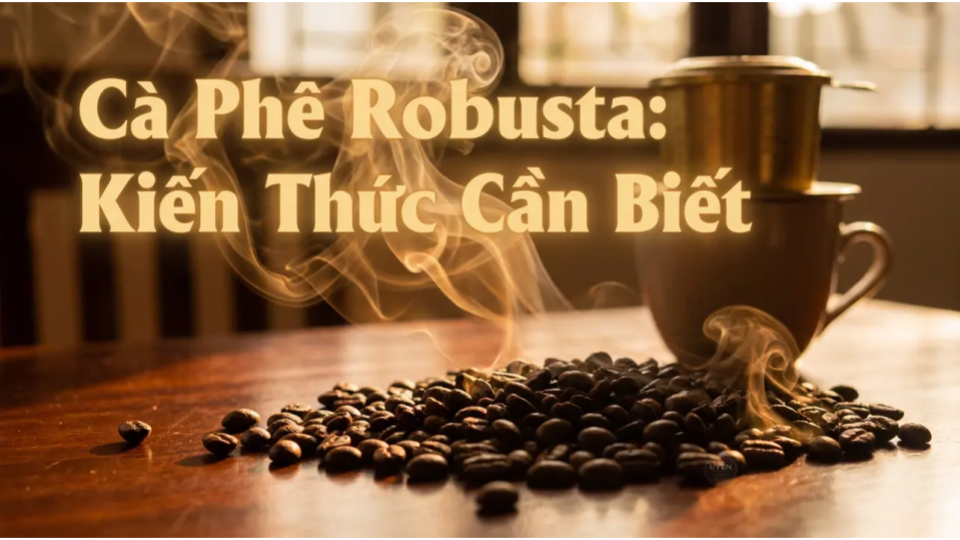 Cà phê Robusta với hương vị đậm đà và đặc trưng