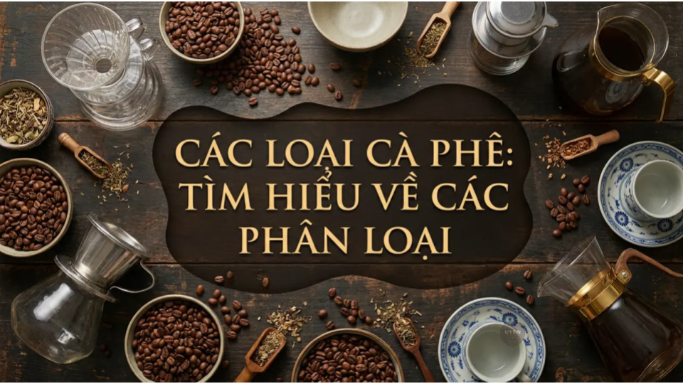 Các loại cà phê và kỹ thuật pha chế nổi bật