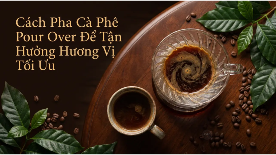 Bộ dụng cụ pha cà phê Pour Over, hương vị cà phê tuyệt vời