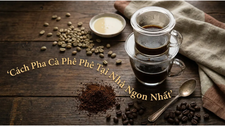 Cách pha cà phê tại nhà ngon như barista chuyên nghiệp