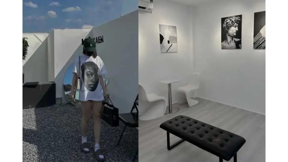K’kaen Da Kufffee, quán cafe view đẹp Sài gòn mang phong cách của một gallery nghệ thuật.