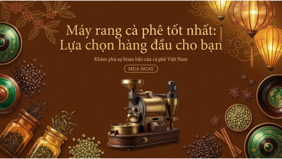Máy rang cà phê tốt nhất để nâng cao trải nghiệm pha chế