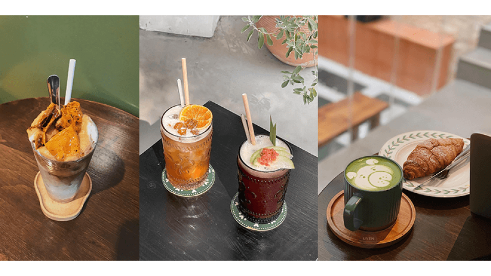 Top 10 Quán Cà Phê Đẹp Ở Bình Thạnh Món ăn và đồ uống bắt mắt tại Tỉ Tê Cafe, một quán cà phê đẹp ở Bình Thạnh.