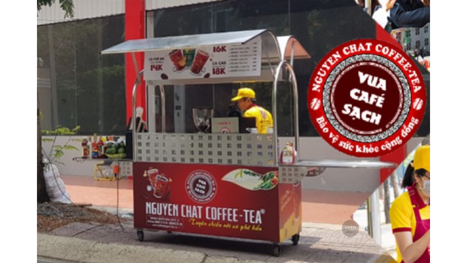 Top 10 đơn vị nhượng quyền cafe pha máy mang đi Thương hiệu nhượng quyền cafe pha máy mang đi Nguyên Chất Coffee & Tea.