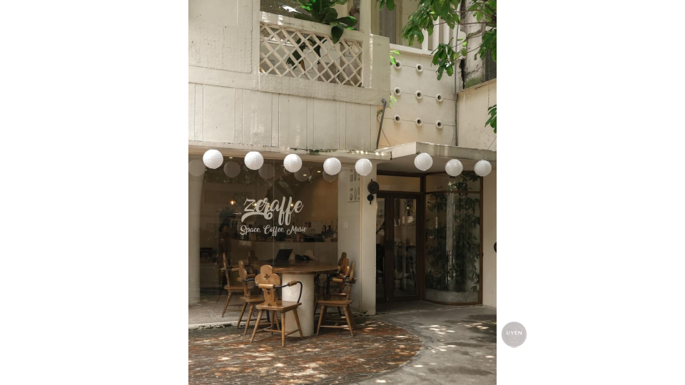 Top quán cà phê đẹp ở Tân Bình với view tuyệt vời Zeraffe Coffee, quán cà phê đẹp ở Tân Bình với thiết kế ngộ nghĩnh và thân thiện.