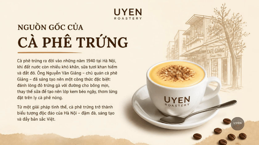 Cà Phê Trứng - Hướng Dẫn Pha Chế Tại Nhà Nguon Goc Cua Ca Phe Trung