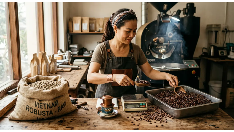 Blend cà phê là gì? Tìm hiểu khái niệm và cách phân biệt Các Kỹ Thuật Phối Trộn Cà Phê: Chiến Lược Pre-Roast và Post-Roast