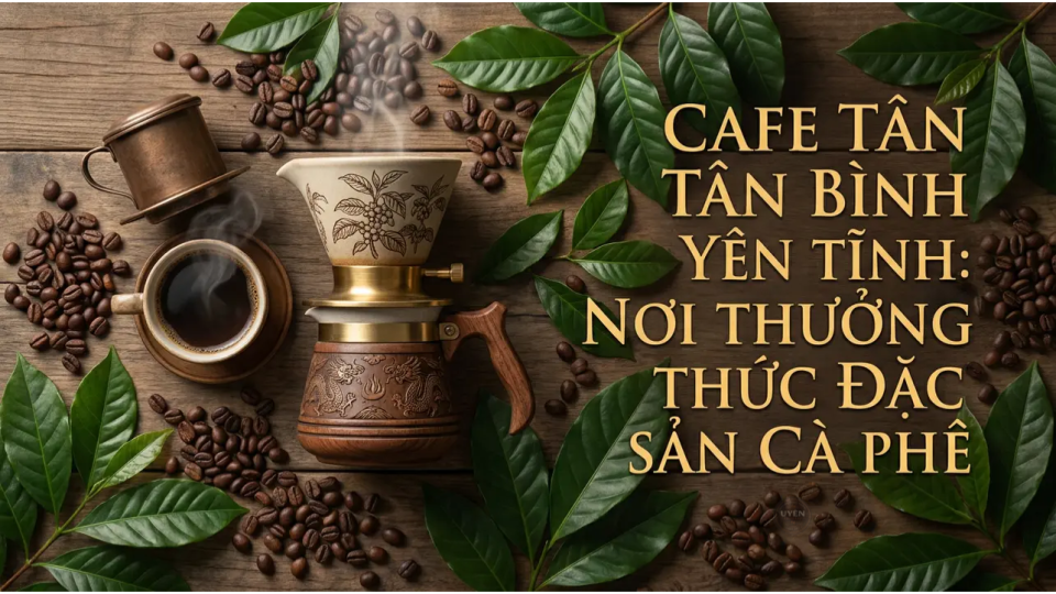 Cà phê đặc sản tại Cafe Tân Bình yên tĩnh với không gian thư giãn