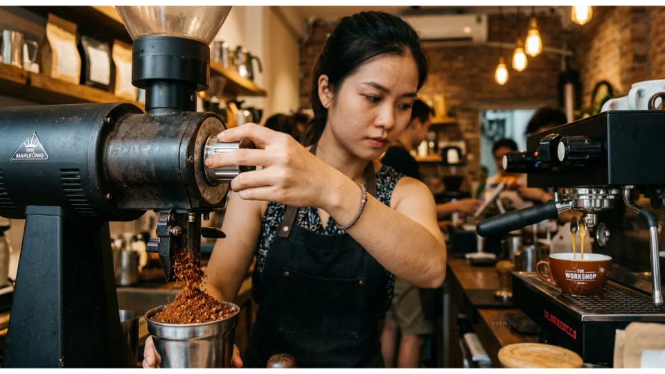 Quán cà phê view đẹp Quận 10: Nơi Thưởng Thức Cà Phê Tốt Nhất Khắc phục 5 sai sót phổ biến khi chiết xuất Espresso để cải thiện vị cà phê rang mộc của bạn