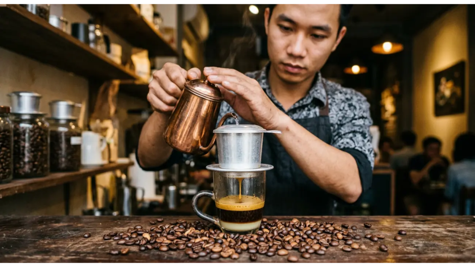 Kinh Nghiệm Pha Chế Cà Phê Thủ Công Tại Quán Cà Phê Bình Thạnh