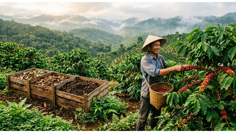Tổng quan về cà phê mộc Lợi ích của cà phê mộc trong bảo vệ môi trường