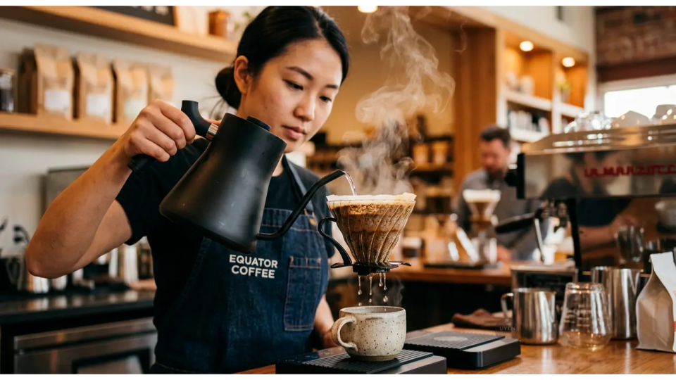 Rang cà phê vừa là gì? Khám phá các mức độ rang Phương Pháp Pha Chế Phù Hợp Với Cà Phê Rang Vừa