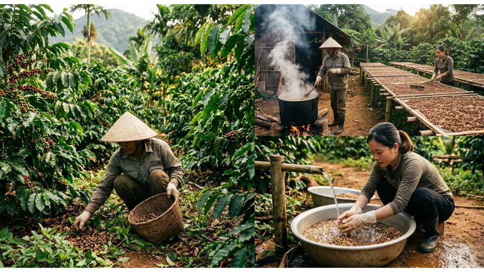 Mua Cà phê chồn ngon: Hướng dẫn và giá cả Thiết Lập Quy Trình Chế Biến Cà Phê Chồn Đúng Cách