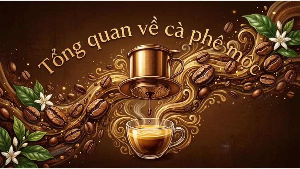 Tìm hiểu về cà phê mộc với kỹ năng pha chế chuyên nghiệp.
