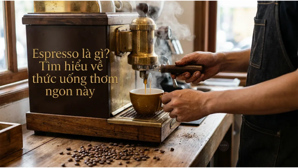 Espresso là loại cà phê đậm đặc, thơm ngon và hấp dẫn