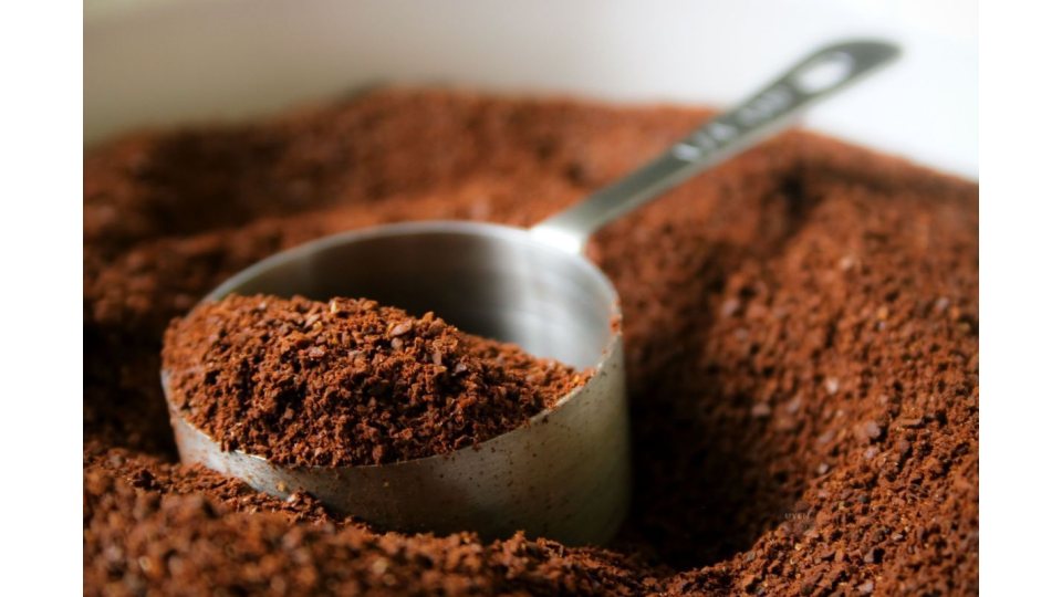 Hạt cà phê và bột cà phê đã xay, yếu tố quan trọng trong cách pha espresso ngon.